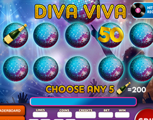 Diva Viva slot Bonus Game