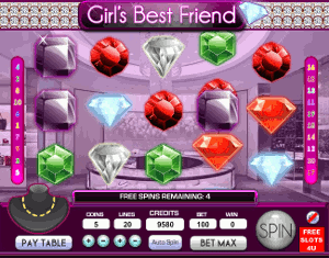 Girls Best Friend Slot Free Spins