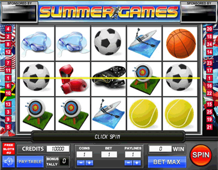 Free Summer Games Slots Game At Free Slots 4U