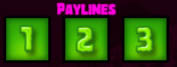 Monster Slots Paylines Buttons