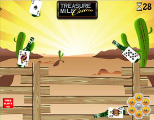 Treasure Mile shooting Bonus Game